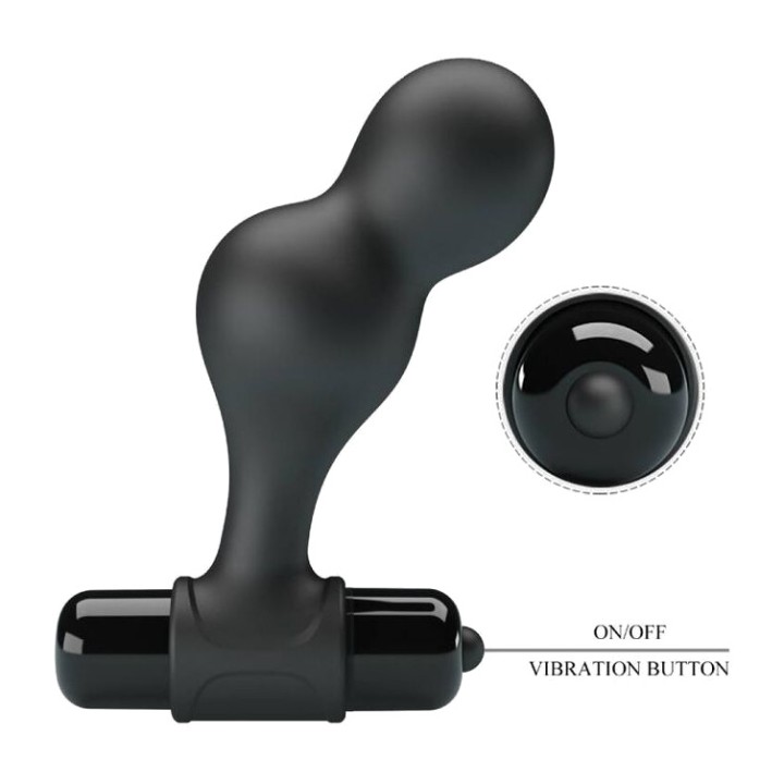 MR PLAY Plug anale vibrante in silicone D-233390