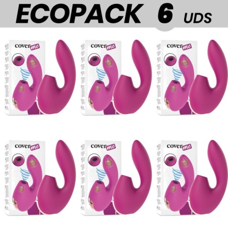 pack of 6 clitoral and g-spot stimulators ecopack
