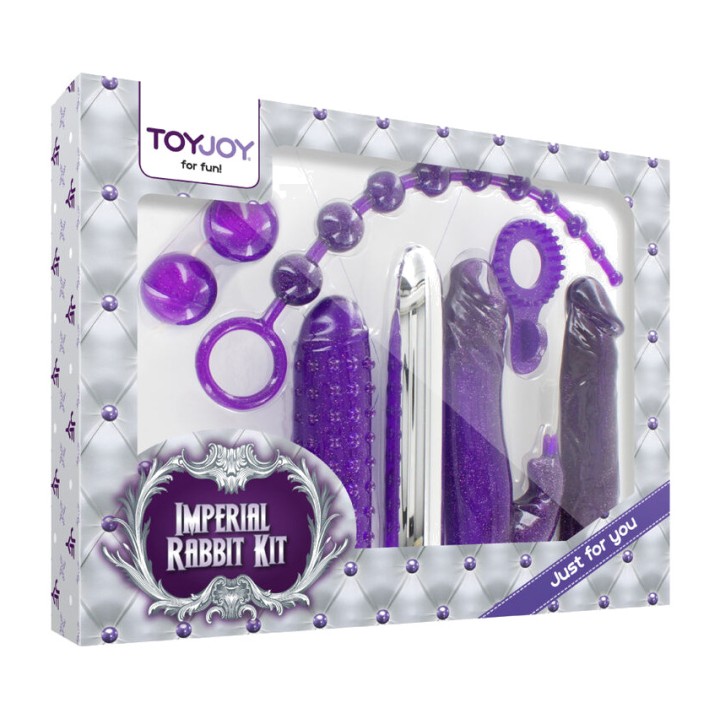 TOYJOY Erotic toy kit with rabbit vibrator IMPERIAL D-233149