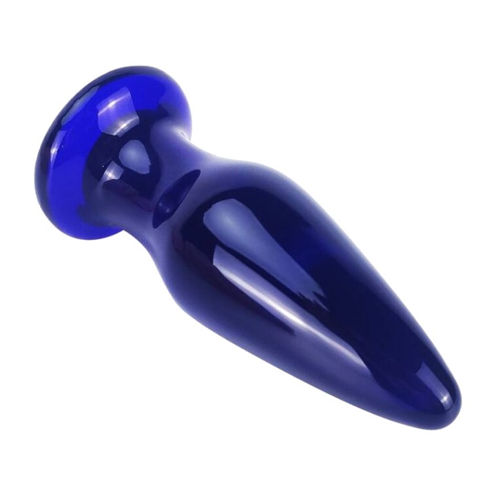 TOYJOY Plug anal en cristal avec vibration SHINING-41363