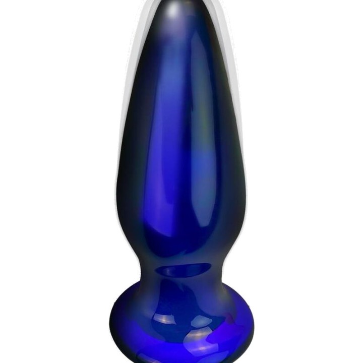 TOYJOY Plug anal de cristal amb vibració SHINING-41363