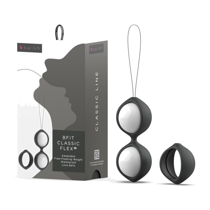 B SWISH Bolas chinas kegel de silicona BFIT CLASSIC FLEX 38