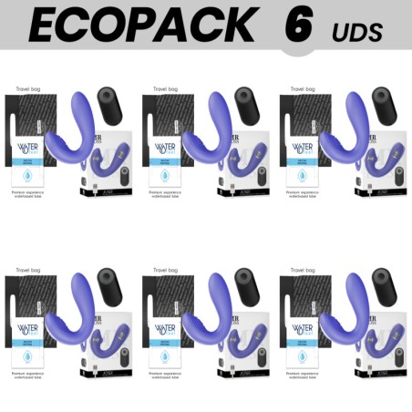 paket med 6 parvibratorer med pulsering och fjärrkontroll ecopack josef