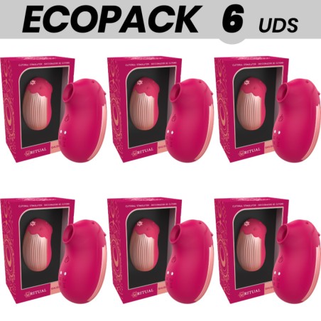 6 db clitoriskapcsoló pack ecopack-shushu new generation