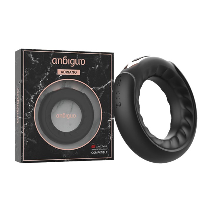 ANBIGUO Vibrator ring compatible with remote control