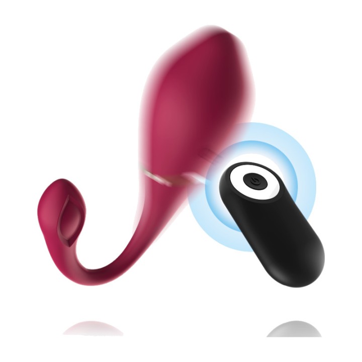 CICI BEAUTY Vibrating silicone egg with remote control