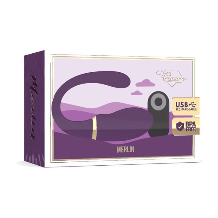 TREASURE Dual vibrator for couples with remote control
