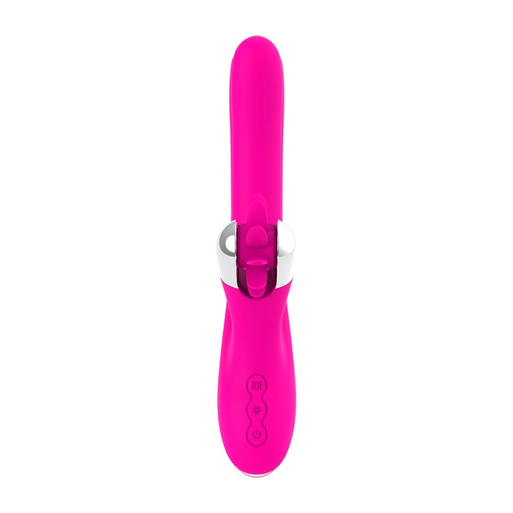 DIVERSIA Rabbit vibrator with rotation BUNNY-ROTATION 24 CM