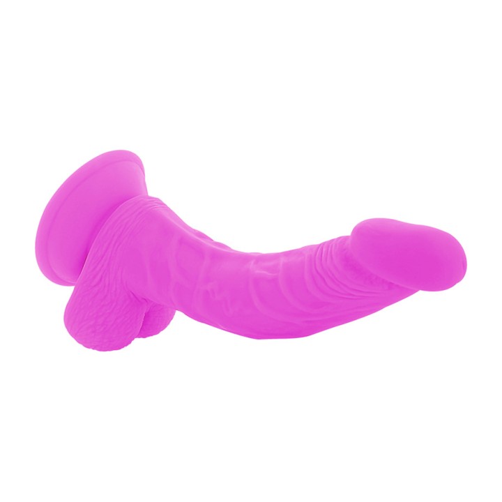 DIVERSIA Dildo réaliste flexible avec vibration 21,5CM