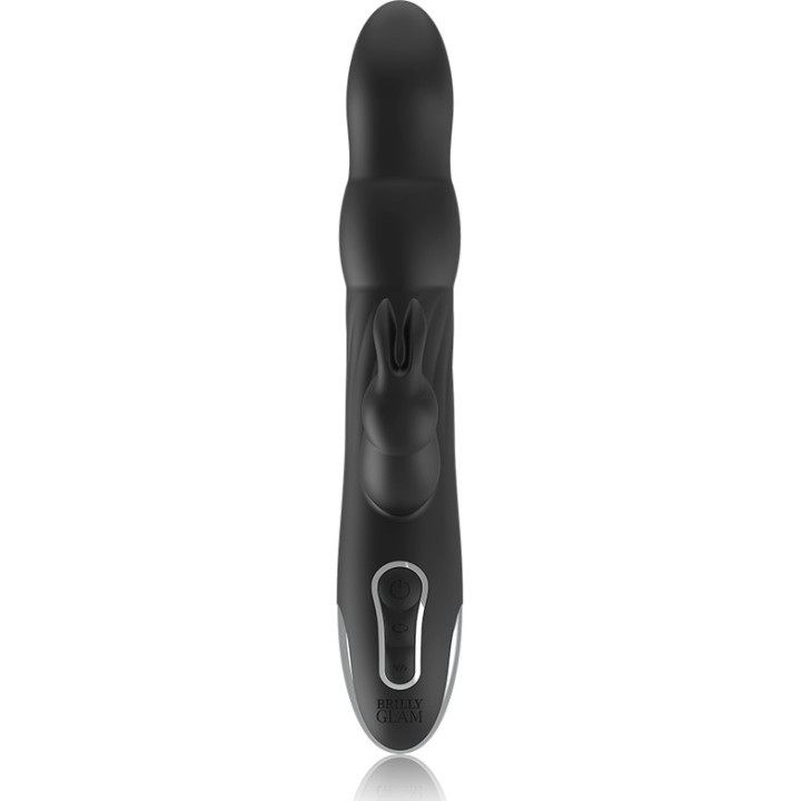 BRILLY GLAM Vibrateur lapin rotatif avec télécommande
