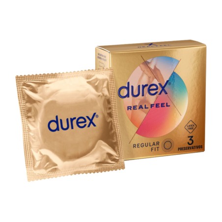 latexfria kondomer real feel 3 uds