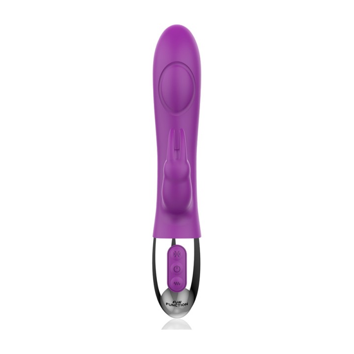 FUN FUNCTION Vibrador de dupla estimulação com batimento