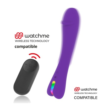 vibratore con telecomando enzo-watchme