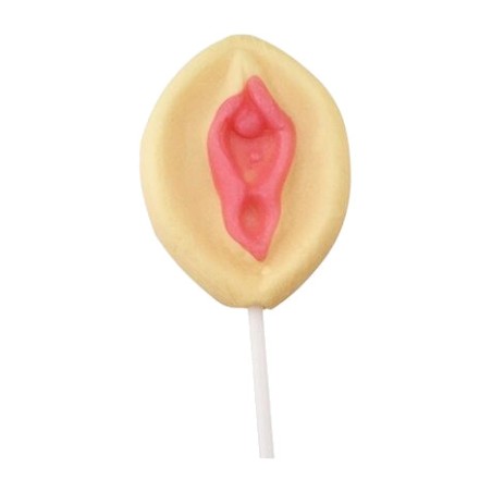 vagina-shaped lollipop candy pussy