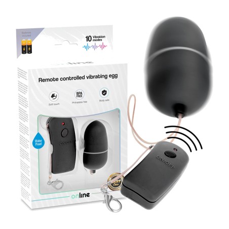 huevo vibrador con mando de control remoto