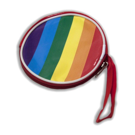 runds plånbok med flagga lgbt
