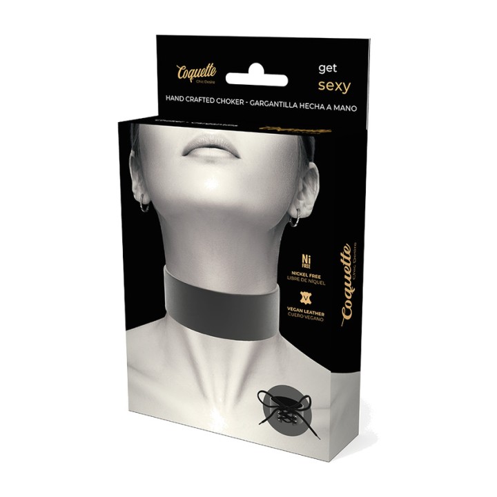 COQUETTE CHIC DESIRE Vegan leather choker D-229295