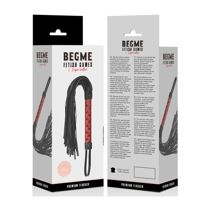 BEGME FETISH GAMES Vegetariánska k cowhide bielaľ RED