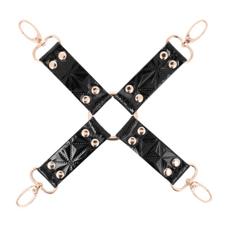 hogtie-inmovilisator van vegan leather black-edition