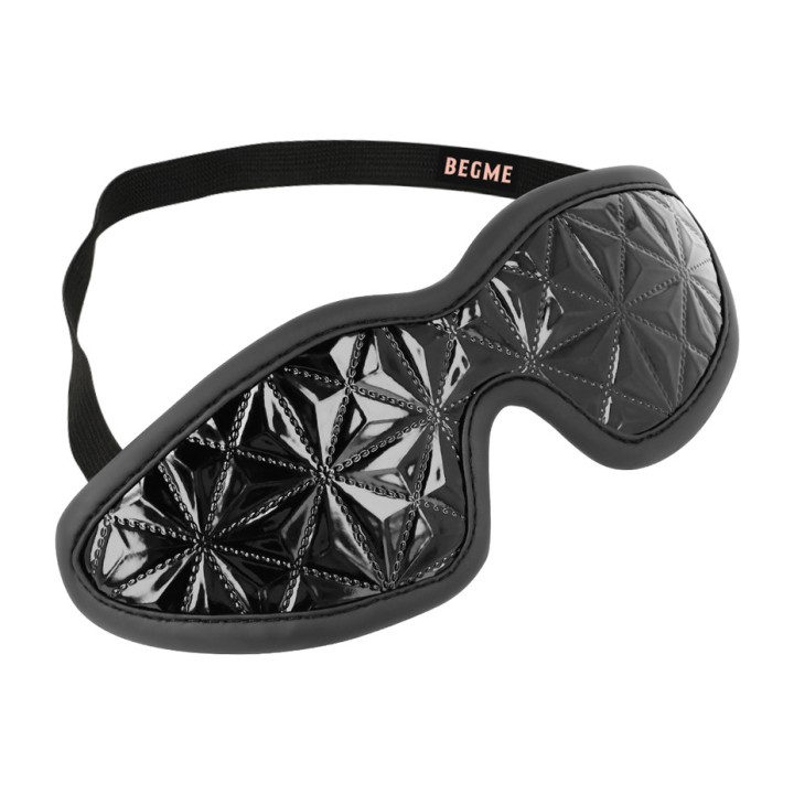 BEGME FETISH GAMES Elastisch masker met neopreen