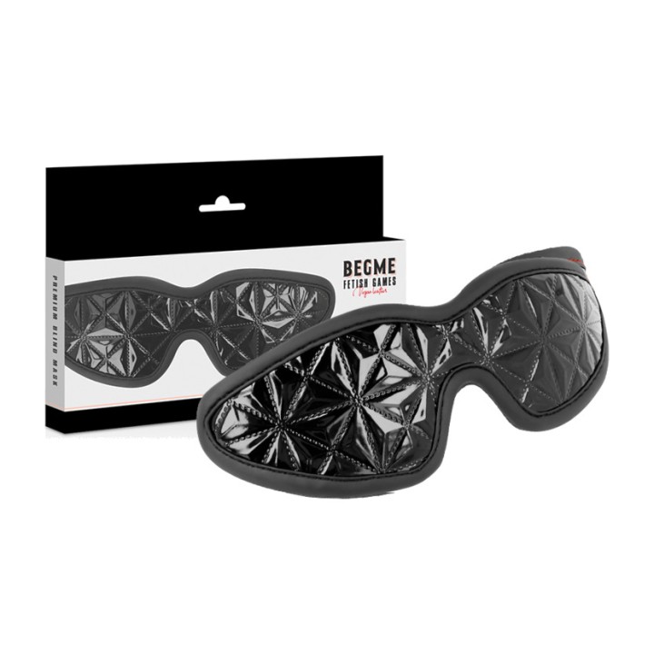 BEGME FETISH GAMES Elastic visor with neoprene lining