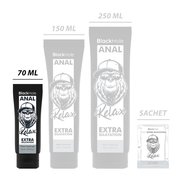 BLACK HOLE Gel dilatator anal bază apă 70 ML D-229246