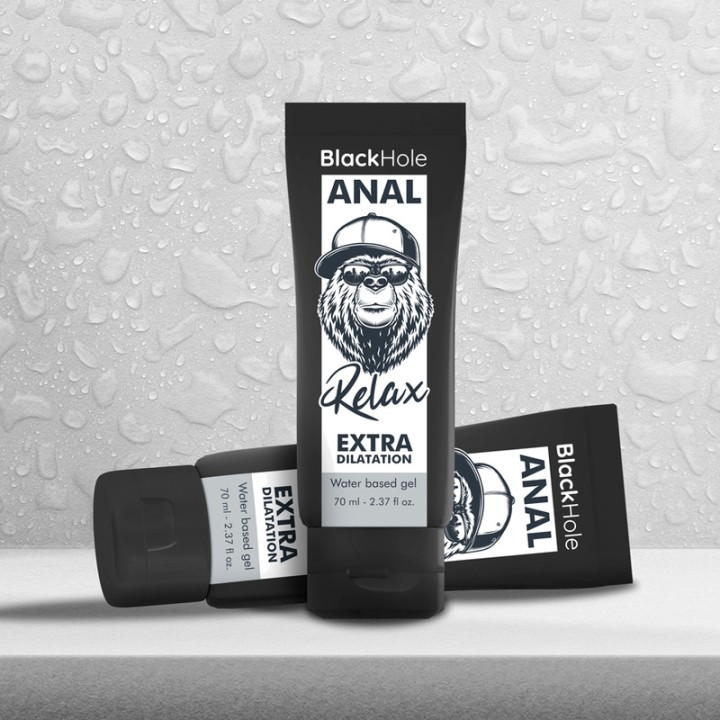 BLACK HOLE Gel dilatatore anale acqua base 70 ML D-229246