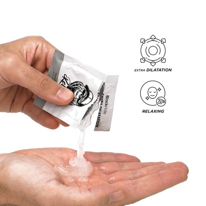 BLACK HOLE Anal dilating gel water-based single dose 6 ML