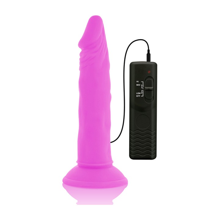 DIVERSIA Flexibilní realistický vibrátor 23CM Ø4,3CM