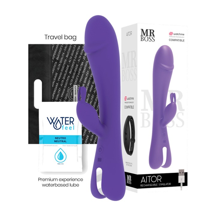 MR BOSS Vibrator cu pierderă control remote AITOR-WATCHME