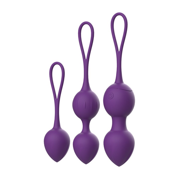 REWOLUTION Boules Kegel vibrantes avec télécommande