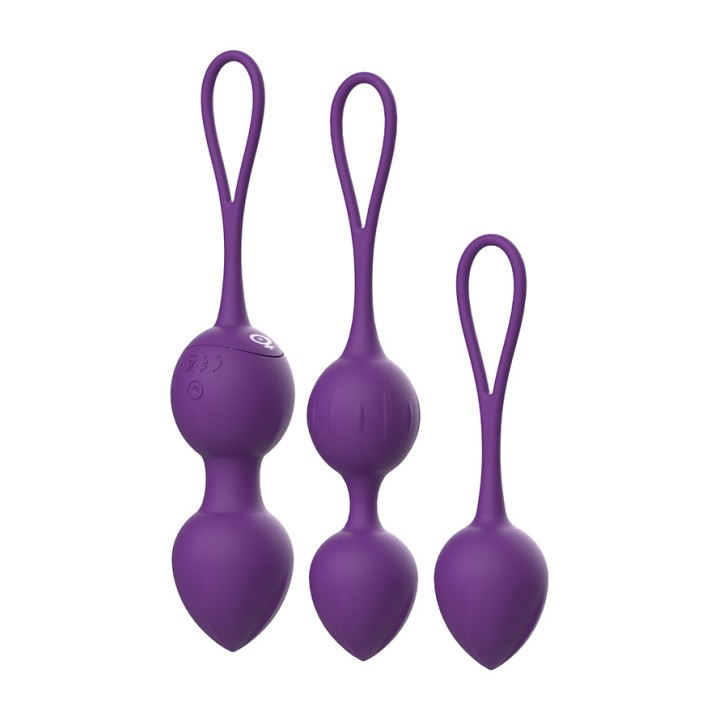 REWOLUTION Bolas kegel vibradoras con control remoto