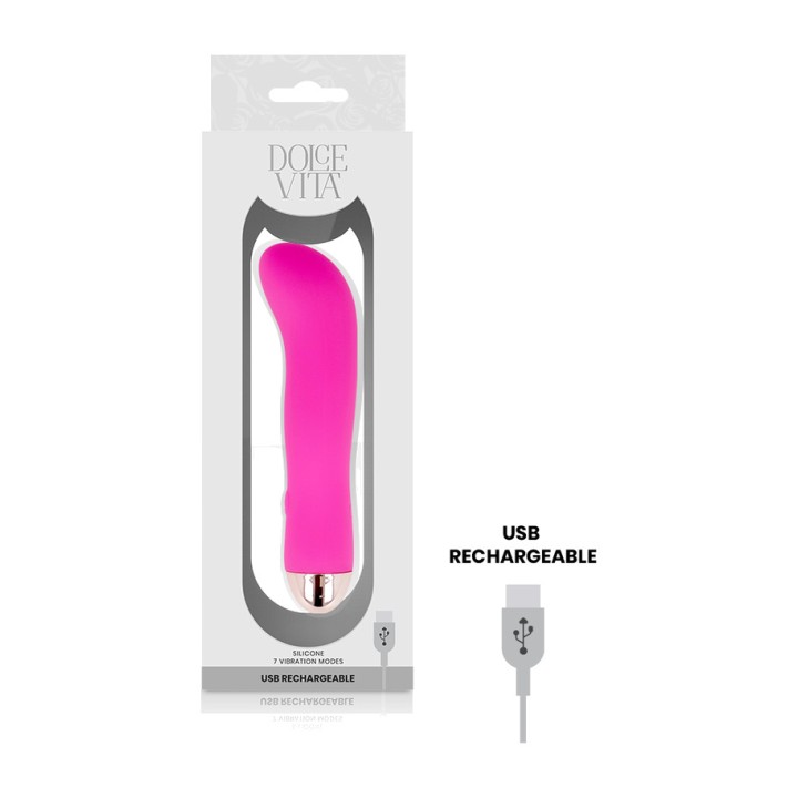 DOLCE VITA Vibrateur rechargeable à 7 vitesses TWO