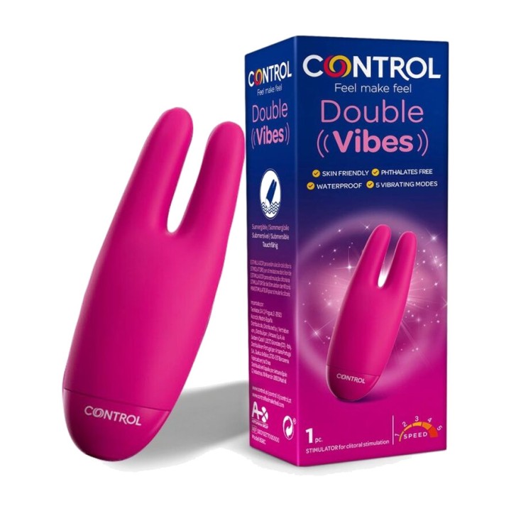 CONTROL Vibrator stimulator DOUBLE VIBES D-228297