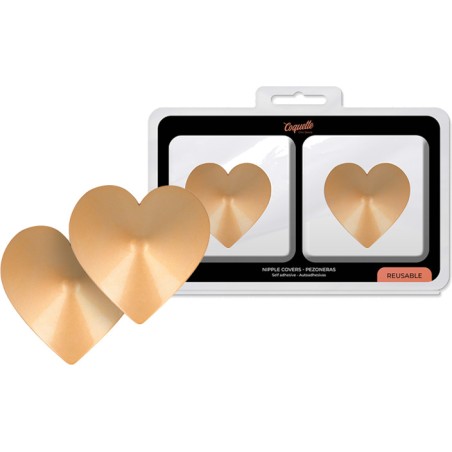 metal nipple covers with hearts