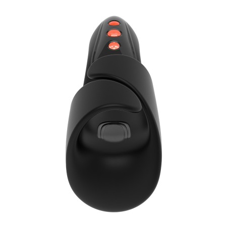 adjustable male masturbator with vibration and glans tapping pulsar