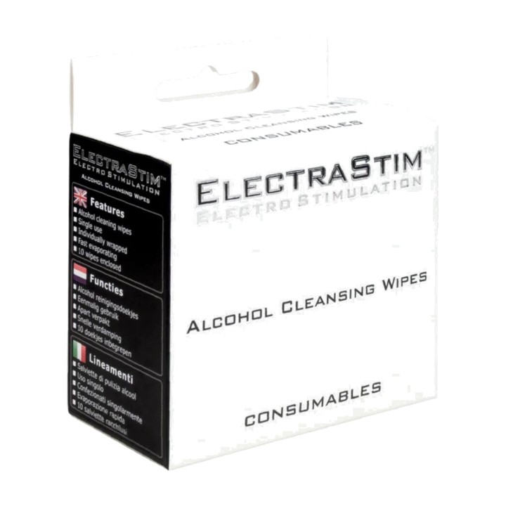 ELECTRASTIM Lingettes hygiéniques à l’alcool 10 UDS D-227138