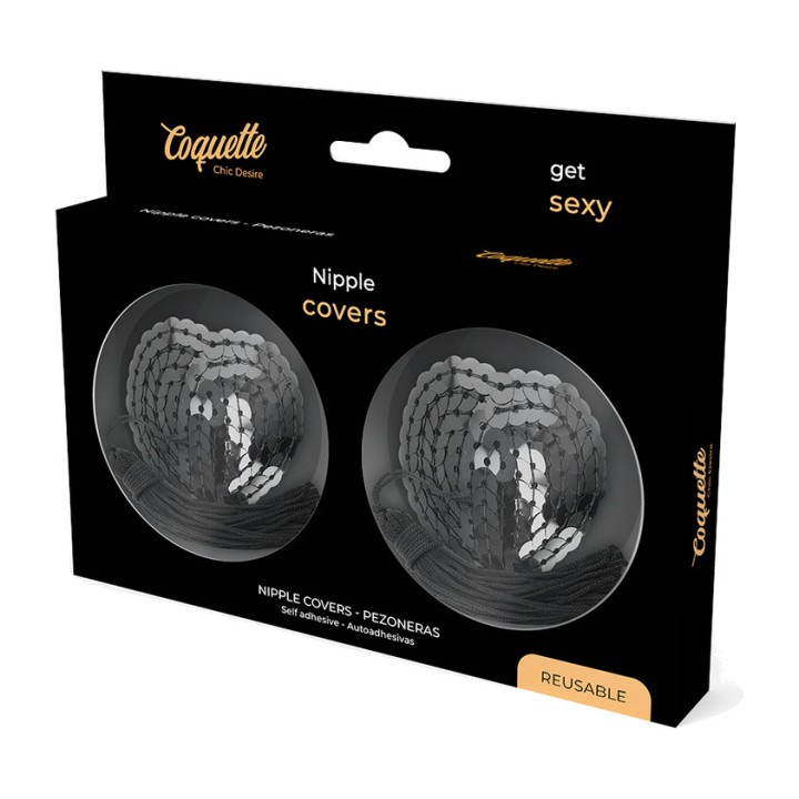 COQUETTE CHIC DESIRE Brustwarzenabdeckungen mit Pailletten