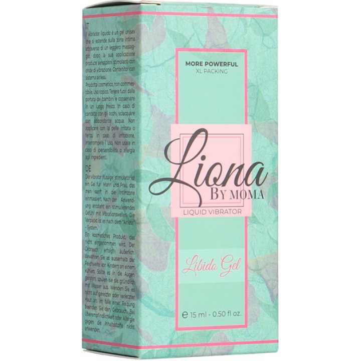 LIONA BY MOMA Vibrador líquido en gel 15 ML D-228659VAR