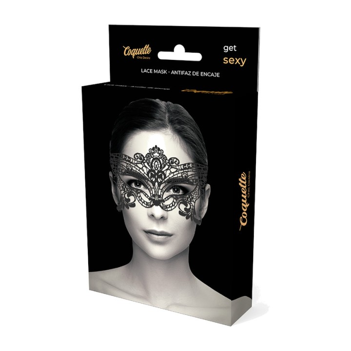 COQUETTE CHIC DESIRE Wide lace blindfold D-226918