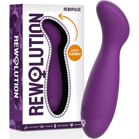 flexible g-spot stimulating vibrator rewopulse-35145