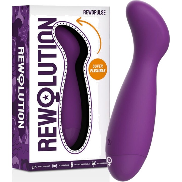 REWOLUTION Flexibler G-Punkt-Stimulator-Vibrator