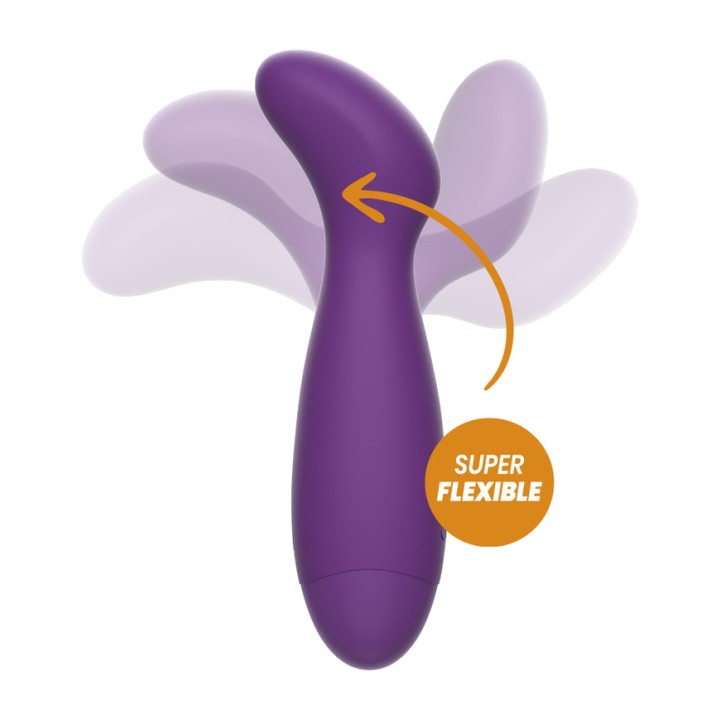 REWOLUTION Vibromasseur flexible stimulant le point G