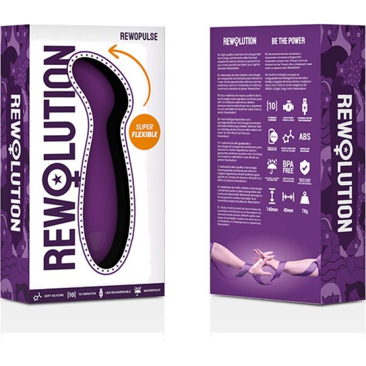 REWOLUTION Flexibler G-Punkt-Stimulator-Vibrator