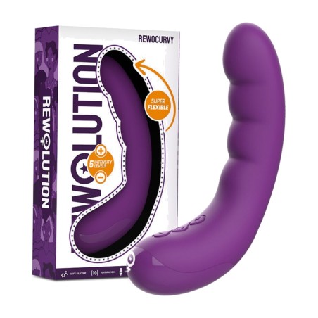 vibrador flexible recargable rewocurvy-35138