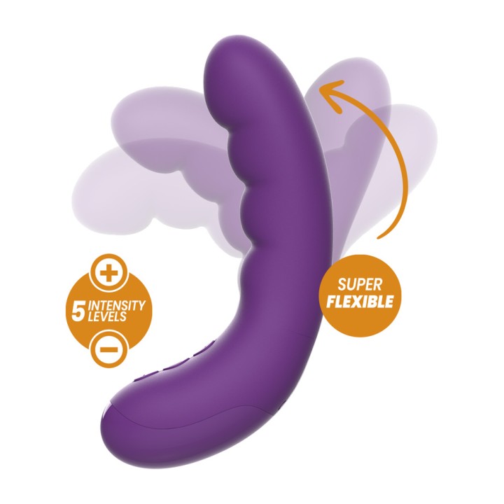 REWOLUTION Vibrador flexible recargable REWOCURVY-35138