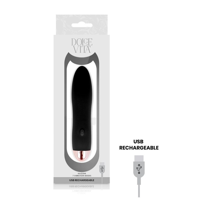 DOLCE VITA Vibrador recarregable de 7 velocitats FOUR
