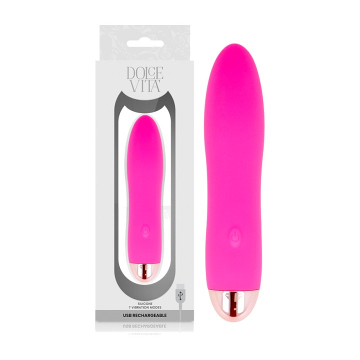 DOLCE VITA 7-speed rechargeable vibrator FOUR D-228456VAR