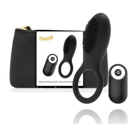 anneau vibrant rechargeable avec télécommande 32083