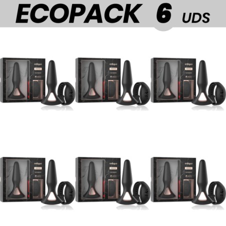 lot de 6 plugs anaux vibrants avec télécommande ecopack-alexandru-watchme